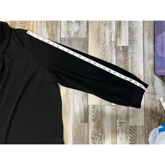 Alfani Womens Long Sleeve Blouse, Black, XL - Picture 6 of 8